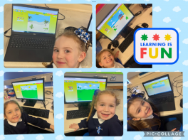 We are ICT experts in Primary 1